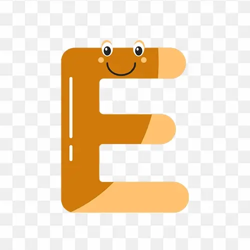 E, letter, alphabet, letters icon